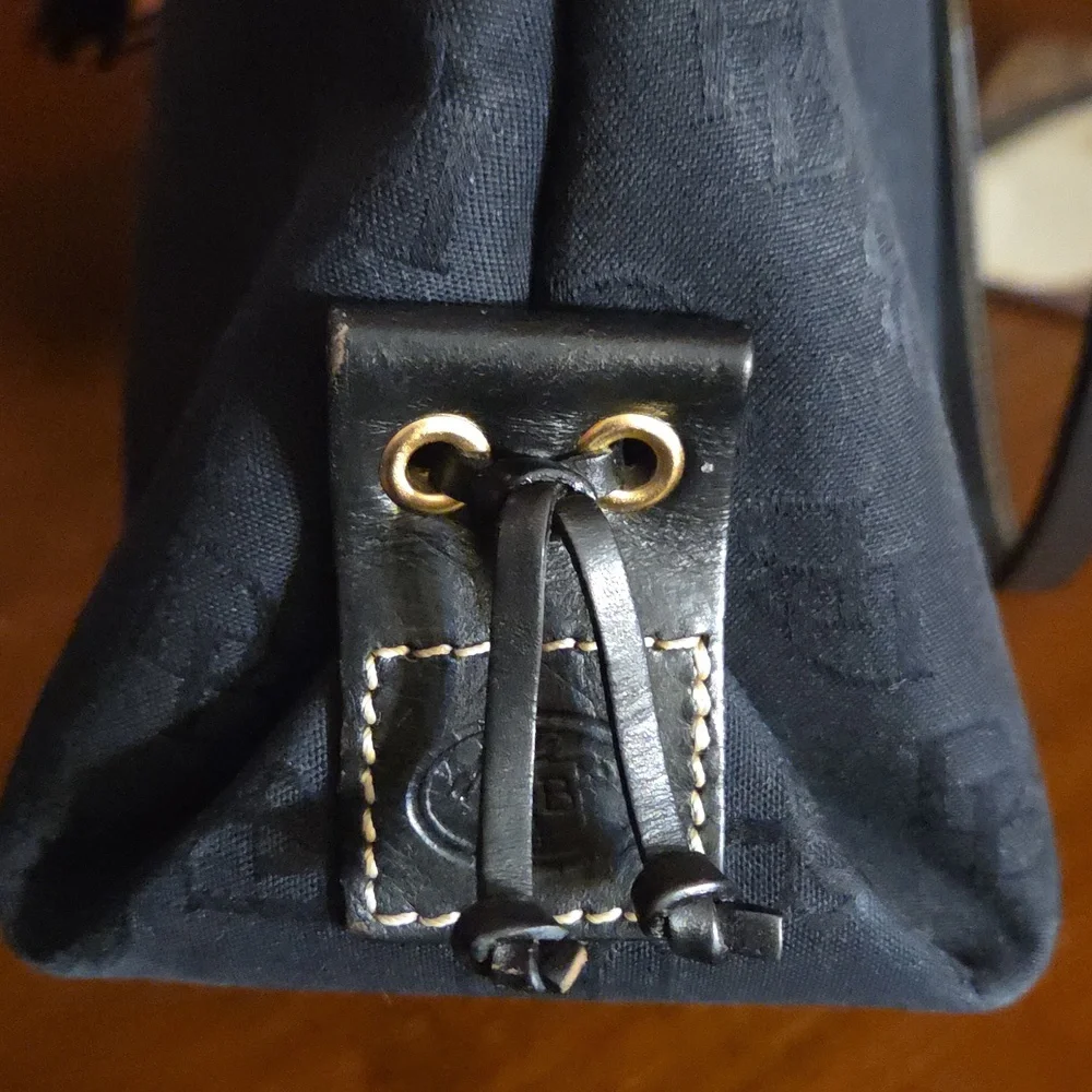 Dooney & Bourke Y2K Vintage Signature Monogram Bag - Picture 13 of 17